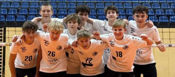 Volleyball-Saisonstart der U16-männlich-Spielgemeinschaft Tulln-Purkersdorf in Amstetten