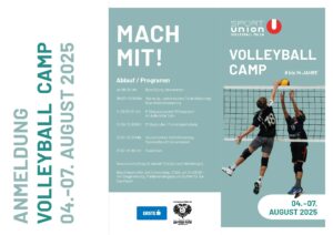 Sportunion Volleyball Tulln Feriencamp Flyer