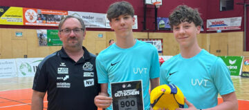 Sportunion Volleyball Tulln, die Gewinner der Instagram-Challenge des NÖVV